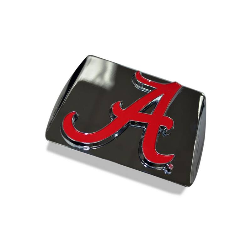 FANMATS NCAA University of Oregon Color Emblem on Chrome Hitch Cover - 22811