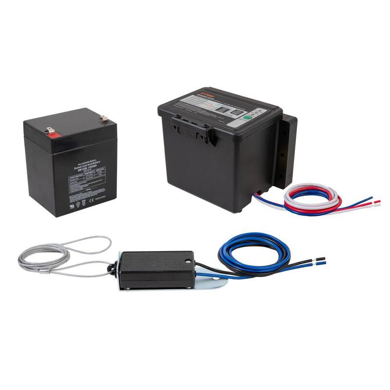 CURT Push-to-Test Breakaway Kit with Top-Load Battery - 52044