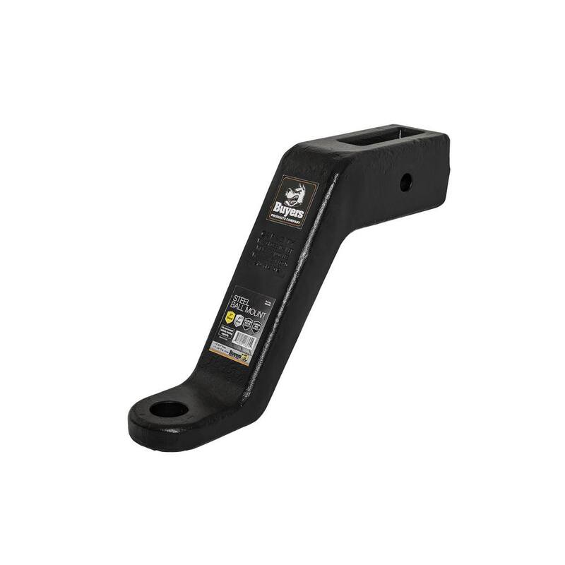Buyers Products Company 3 in. Heavy-Duty Forged Ball Mount 8 in. Drop - 1803458