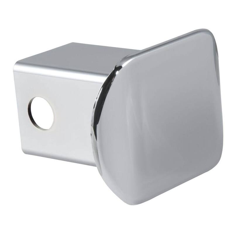 CURT 2" Chrome Plastic Hitch Tube Cover (Packaged) - 22171