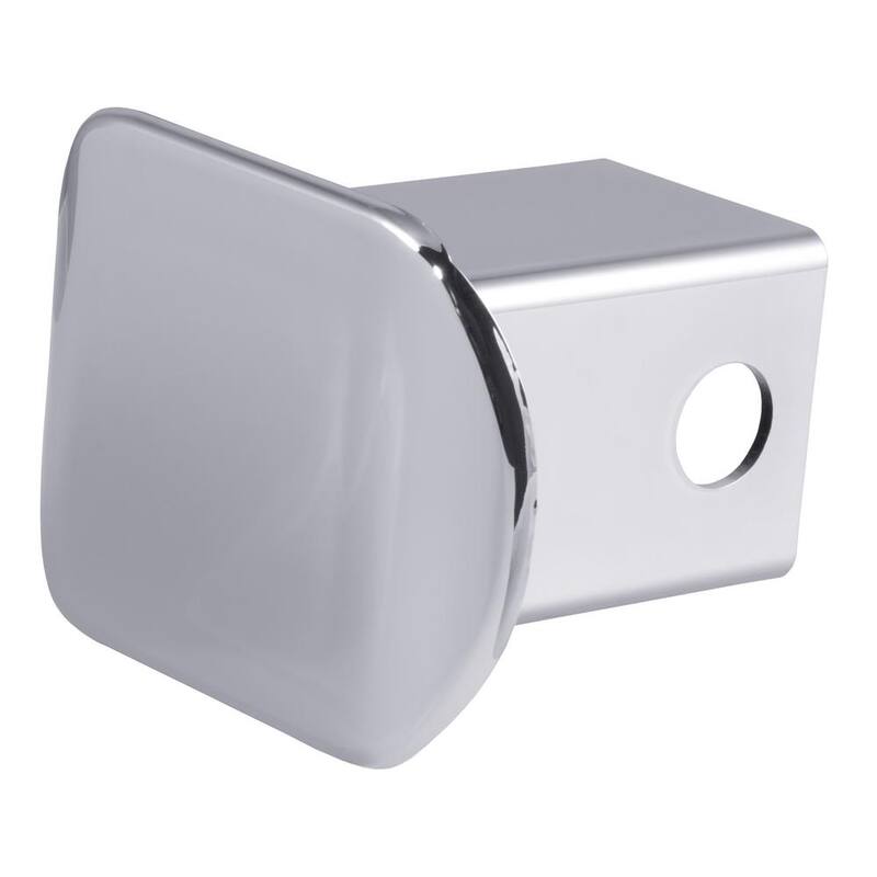 CURT 2" Chrome Plastic Hitch Tube Cover (Packaged) - 22171