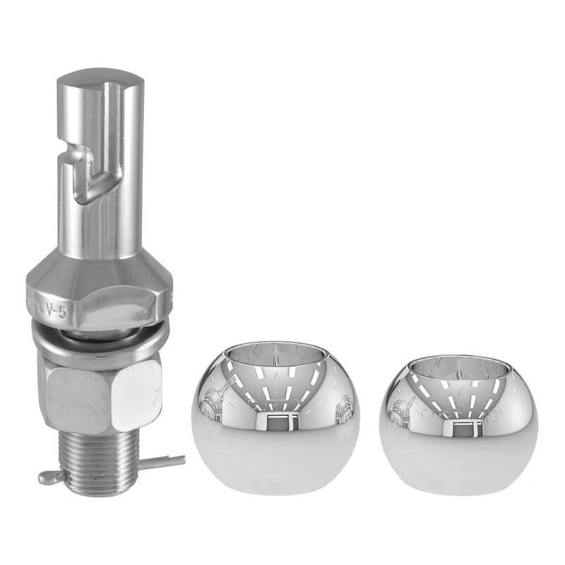 CURT Switch Ball Trailer Hitch Tow Ball Set (1-7/8" & 2" Balls, 1" x 2-1/4" Shank) - 42178