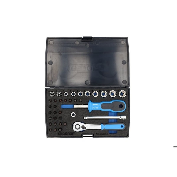 Gedore 1/4" Drive Socket Set - D 20 KMU-20