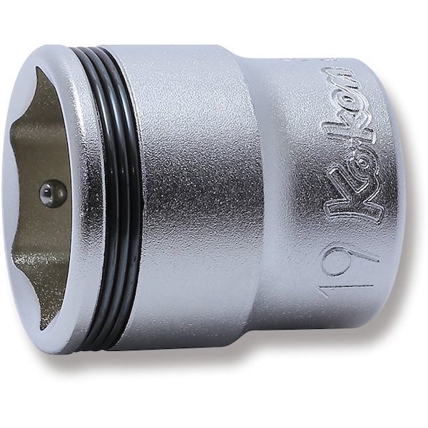 Ko-Ken Socket 19mm Nut Grip 29mm 3/8 Sq. Drive - 3450M-19