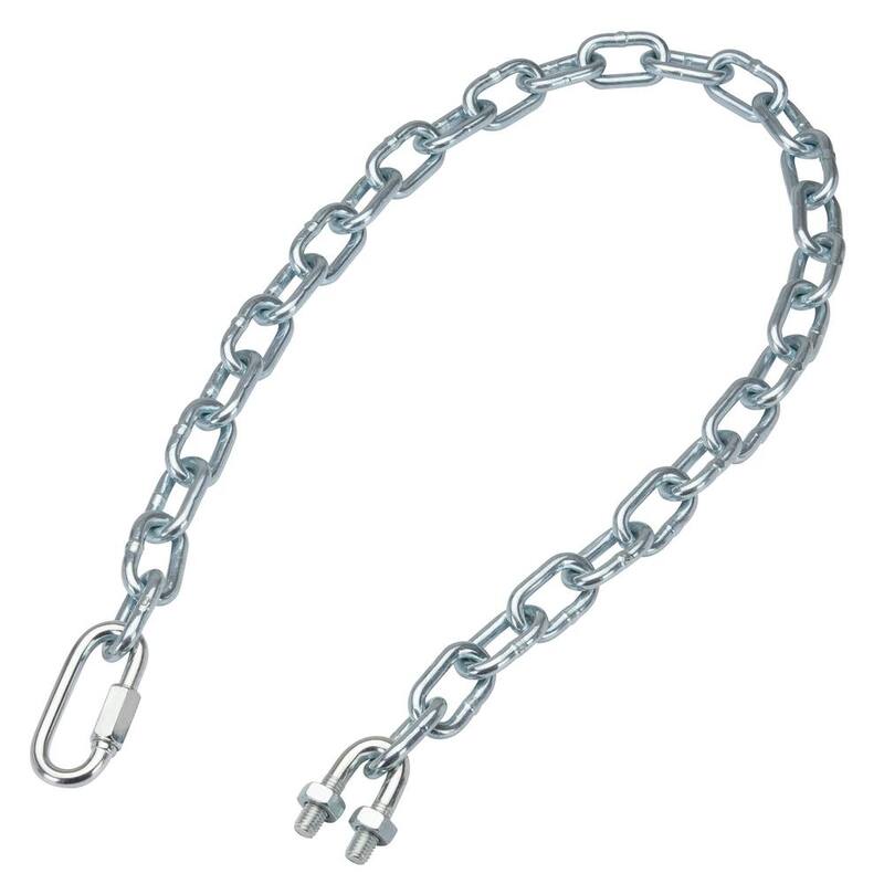 TowSmart 36 in. Towing Safety Chain with U-Bolt and Quick Link 5000 lbs. - 750