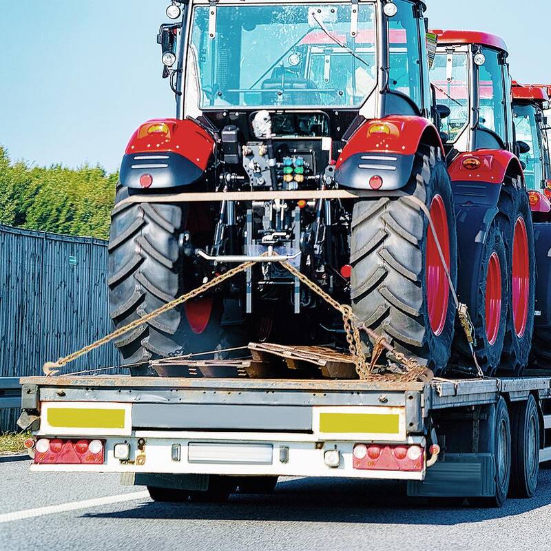 VEVOR Transport Binder Chain, 4900 lbs. Working Load Limit, 5/16 in. x 20 ft. G80 Tow Chain Tie Down with Grab Hooks - ZGTLJZMGDXZYJUZEDV0-802
