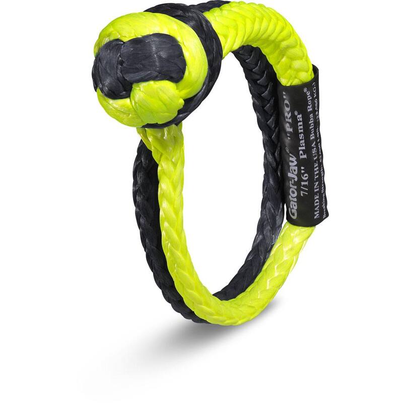 BUBBA ROPE Gator-Jaw 7/16 in. Synthetic Shackle - 176745PRO