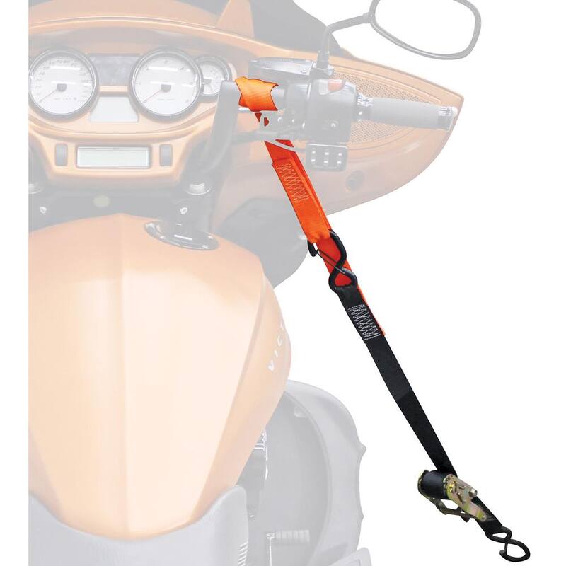 Extreme Max 1.5 in. 2000 lbs. Utility Ratchet Tie-Down Strap (Pack of 2) - 5900.1145