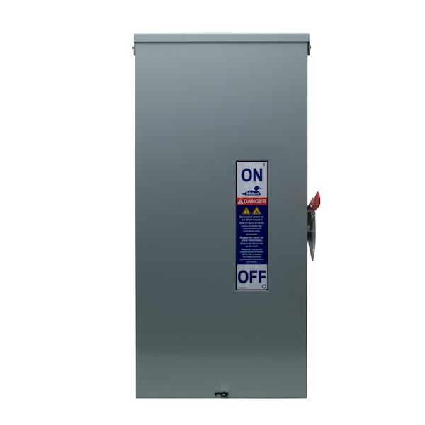 Midwest Electric GD Disc, 3P Fusible Typ3R 240V, 200A - MGF324NR

Traducción: Interruptor de disco GD de Midwest Electric, 3P Fusible Tipo3R 240V, 200A - MGF324NR
