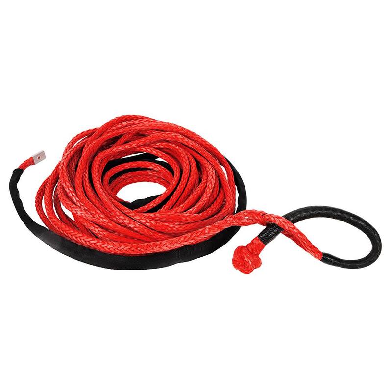 Erickson 3/8 in. x 80 ft. Synthetic Rope with Built in Soft Shackle - 06481