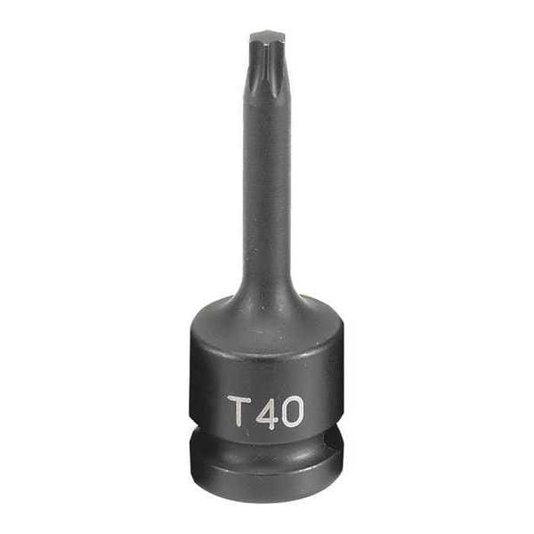 Grey Pneumatic SOC T40 1/2D IMP INT TRX MALE BLK - 2140T