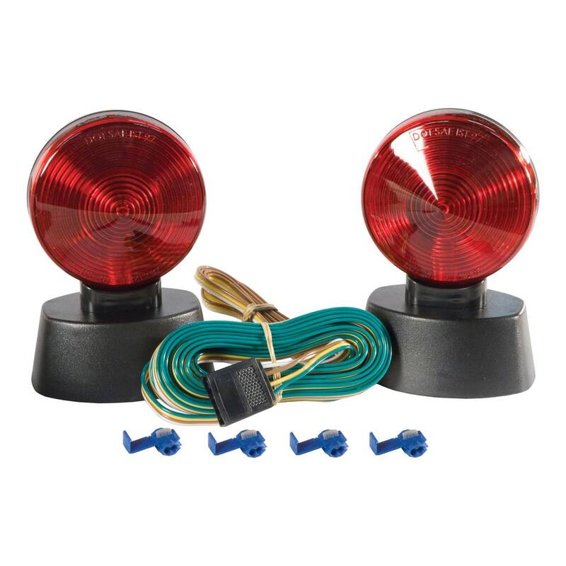 CURT Magnetic Tow Lights with Storage Case - 53204