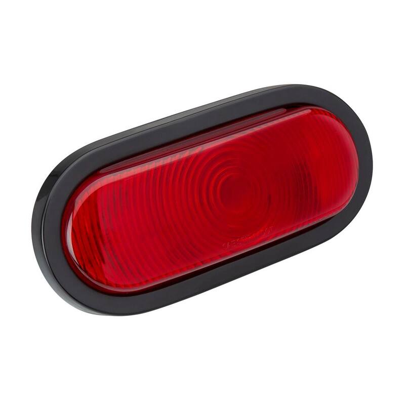 TowSmart 80 in. Over and Under Submersible Sealed Red Stop, Turn and Tail Trailer Light - 1408