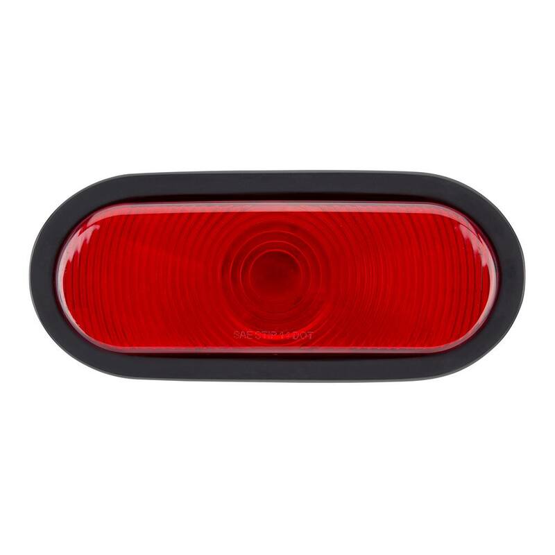 TowSmart 80 in. Over and Under Submersible Sealed Red Stop, Turn and Tail Trailer Light - 1408