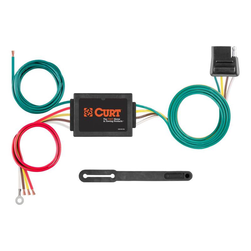 CURT Non-Powered 3-to-2-Wire Taillight Converter - 56175