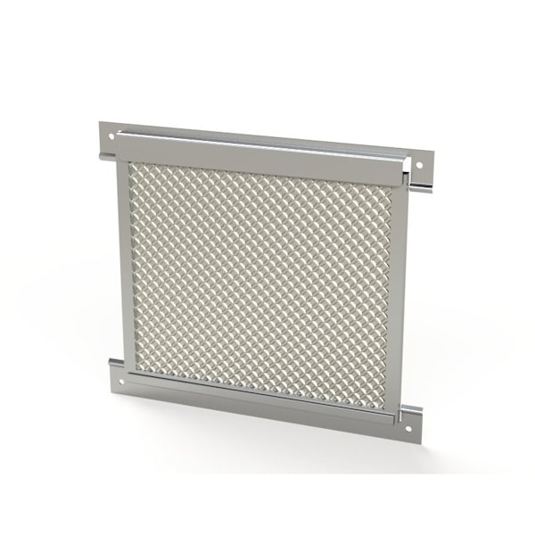 Saginaw Control & Engineering Filter, 10 in. H x 8 in. W x 1/2 in. L, Aluminum - SCE-FLT86