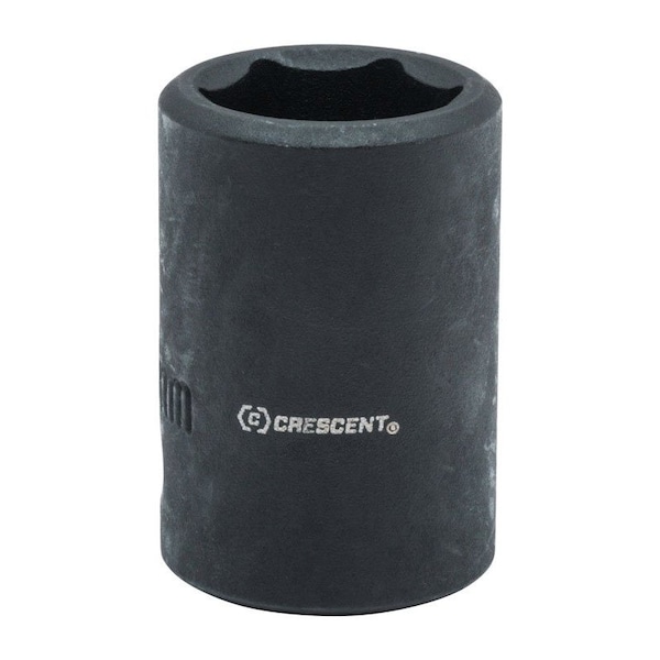 Weller Crescent 15 mm X 1/2 in. drive Metric 6 Point Impact Socket 1 pc - CIMS15N