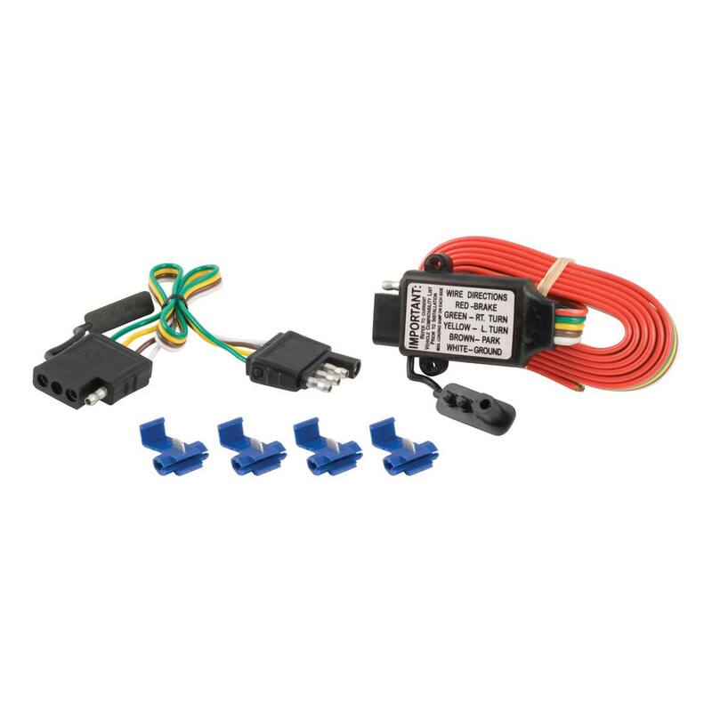 CURT Non-Powered 3-to-2-Wire Taillight Converter - 55179
