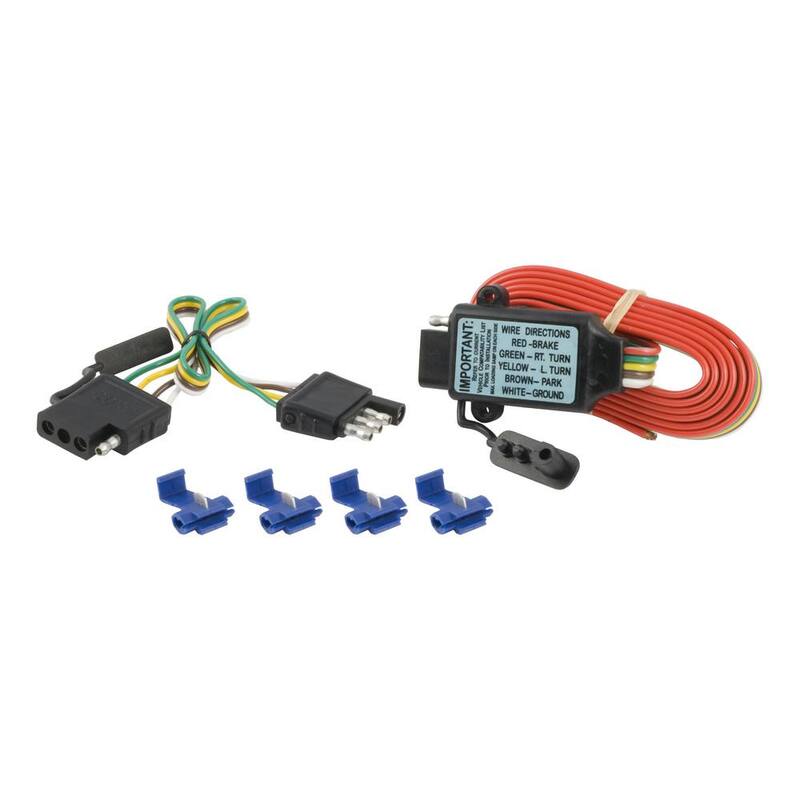 CURT Non-Powered 3-to-2-Wire Taillight Converter - 55179
