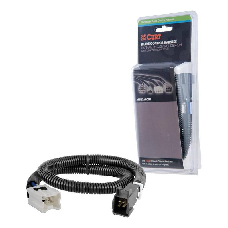 CURT Trailer Brake Controller Harness, Select Nissan, Infiniti (Packaged) - 51383