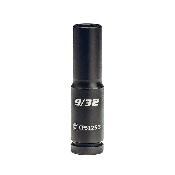 Capri Tools 1/4 in Drive 9/32 in 6-Point SAE Deep Impact Socket - CP51253