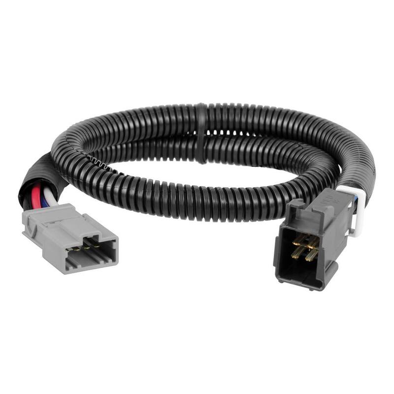 CURT Trailer Brake Controller Harness, Select Honda Passport, Pilot, Ridgeline - 51392
