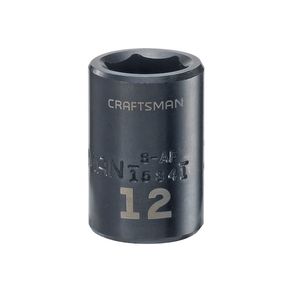 Craftsman Sockets, 3/8" Drive 12mm Metric Impact S - CMMT15841