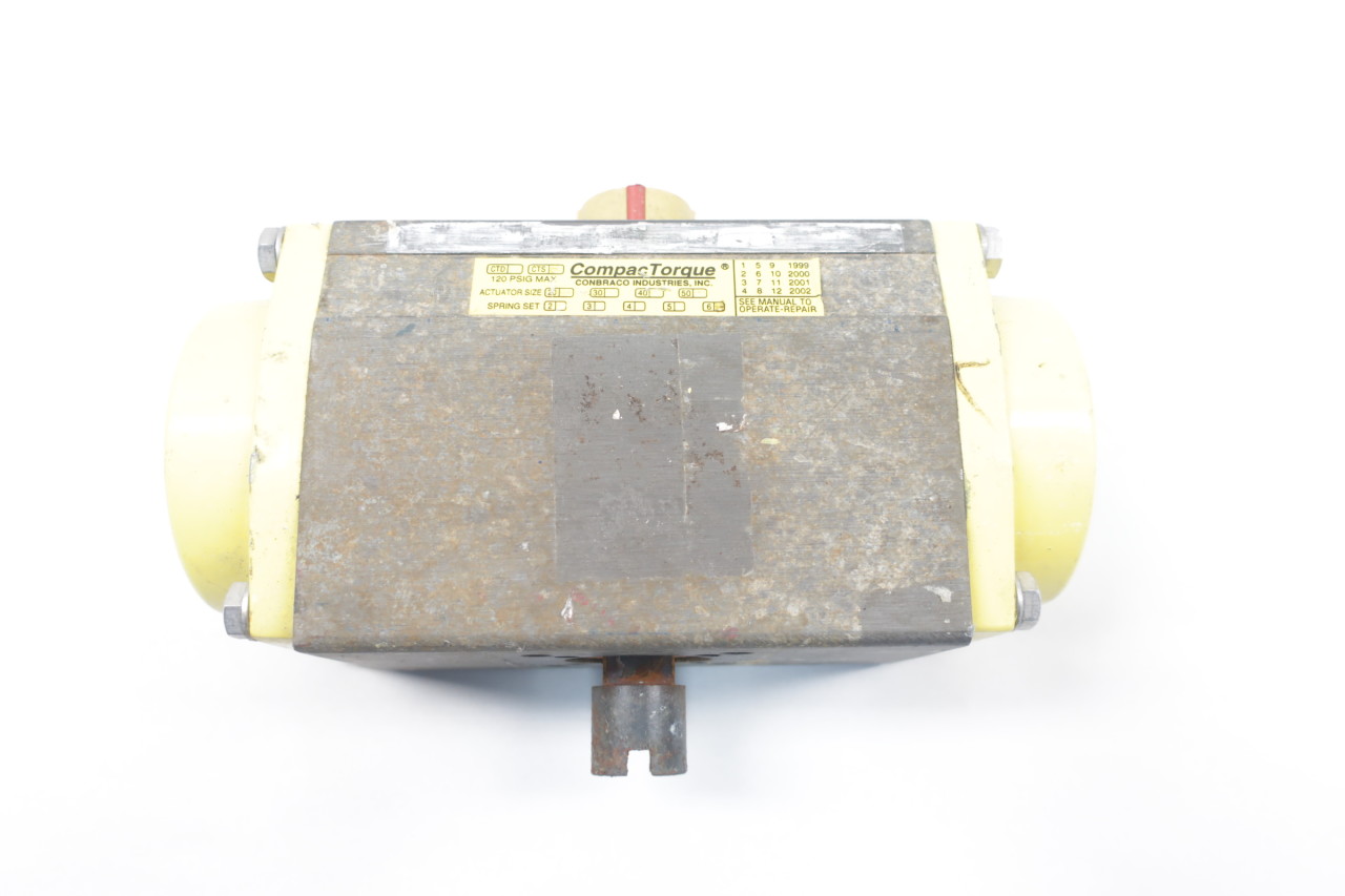 CONBRACO CTS 20 6 COMPACTORQUE PNEUMATIC VALVE ACTUATOR