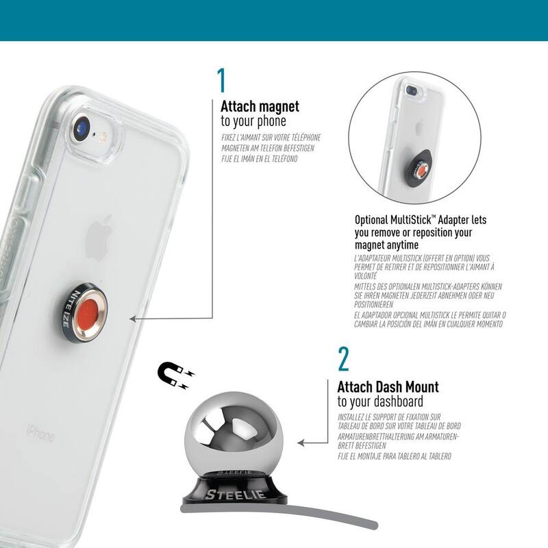 Nite Ize Steelie Car Mount Kit - STCK-11-R8