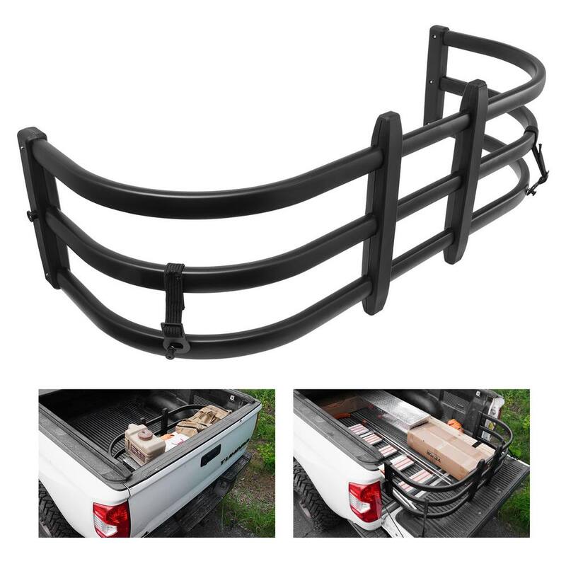 VEVOR Truck Bed Extender Aluminum Retractable Tailgate Extender 55.5 in. to 68 in. Fits for Ford Super Duty, F150, Dodge Ram - KCCKZKLHJ000IEJ4NV0