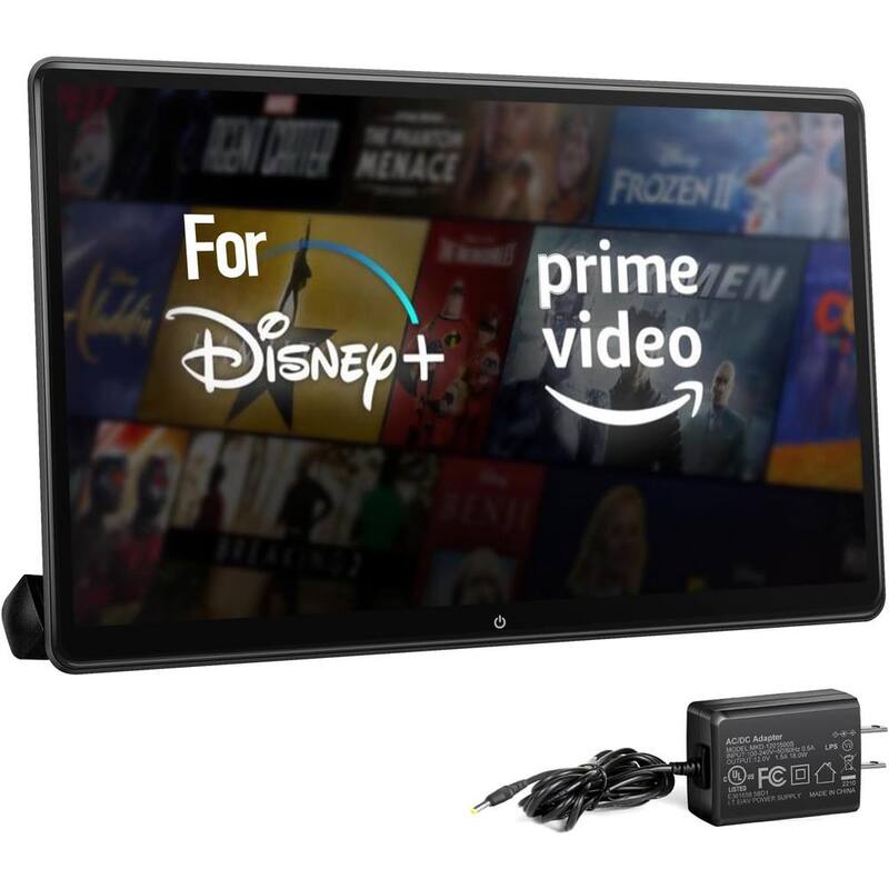 Etokfoks 15.6 in. 4K Android 11.0 Multi-Function Car TV Backseat 5G WiFi Headrest Tablet Touch Screen 1080P Bluetooth/USB/SD/HDMI - MLSA04-3LT212