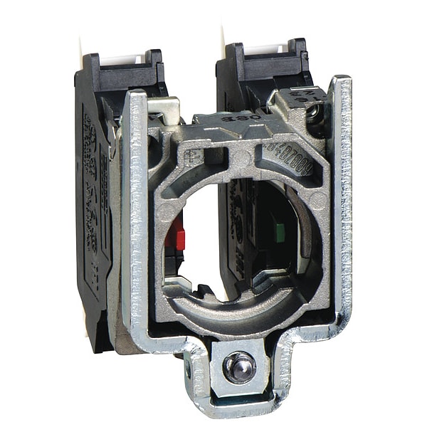 Bloque de contacto Schneider Electric, negro, 1NA/1NC, 22mm, ZB4 - ZB4BZ1055