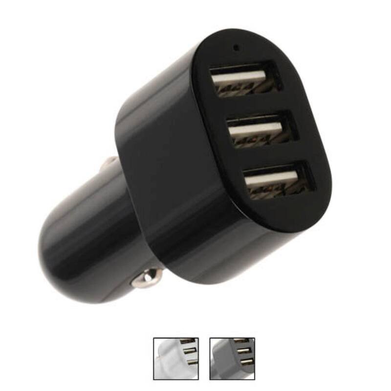 Tech and Go 4.4 Amp 3-Port Car Charger - 141 0406 TG3