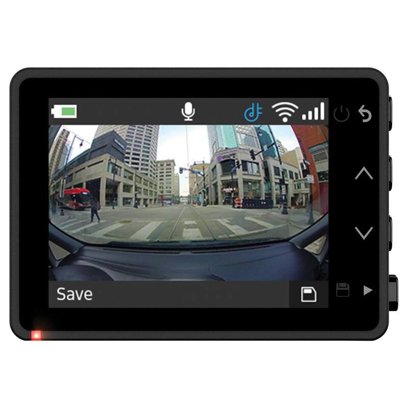 Garmin Dash Cam 67-Watt with 180-Degree Field of View, 1440p HD and Voice Control - 010-02505-05