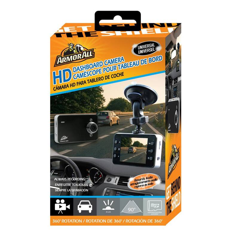 Armor All Dash Camera - ADC2-1003-BLK