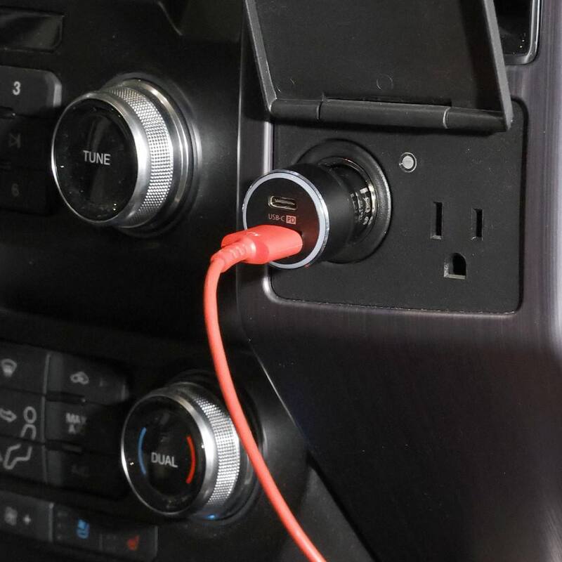 Unbranded Car Charger 32W 2-Port USB & Type C - 141 2001 TG4