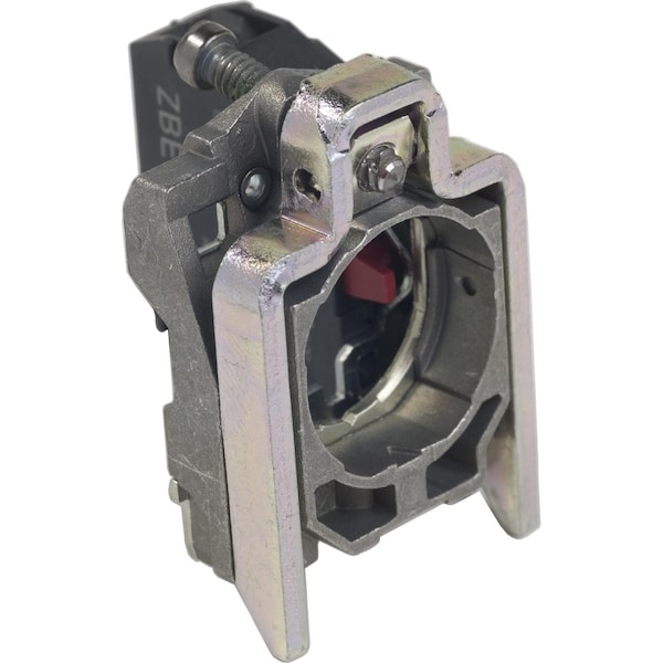 Ensamblaje completo de contacto corporal de Schneider Electric, Harmony XB4, bloque de contacto único con collar de fijación de cuerpo, terminal de resorte de sujeción 1NC - ZB4BZ1029