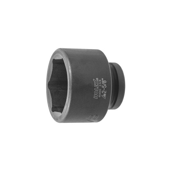 Holex Impact Socket, 1 inch Drive, 6 pt, 2-5/8 inch - 653002 2.5/8