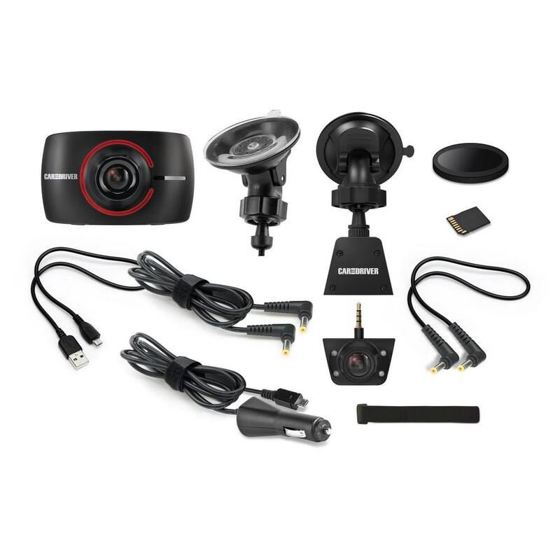 CAR AND DRIVER HD Road Patrol Touch Duo Dash Cam - CAD-ZX1002