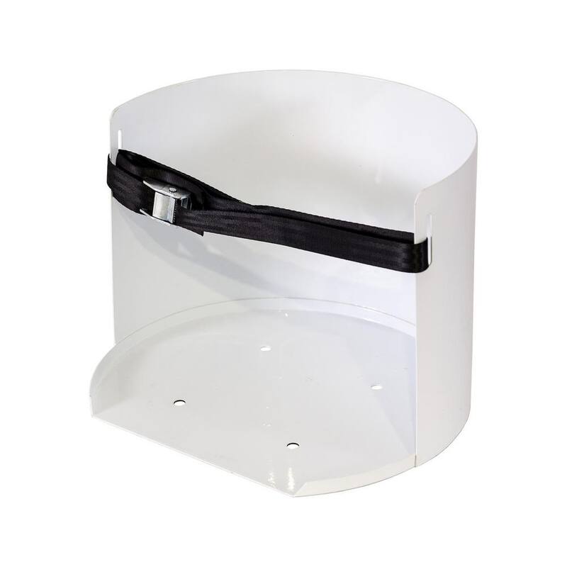 Buyers Products Company Steel Water Cooler Mount in White - 5201005
