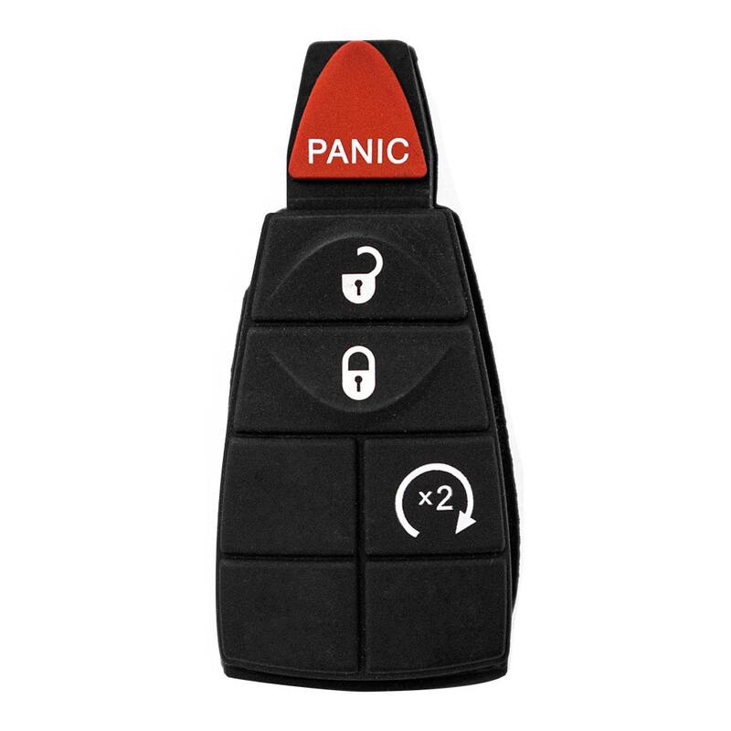 Car Keys Express Chrysler, Dodge, and Jeep Replacement Simple Key Fobik - 3 Button Smart Key with Emergency Insert, DIY Programming Tool - CDFO-E3Z0SK