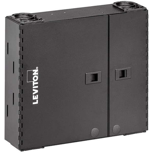 Leviton Steel Electrical Enclosures, 12 in H, 3.86 in D, 14 in W - 5WMED-4C