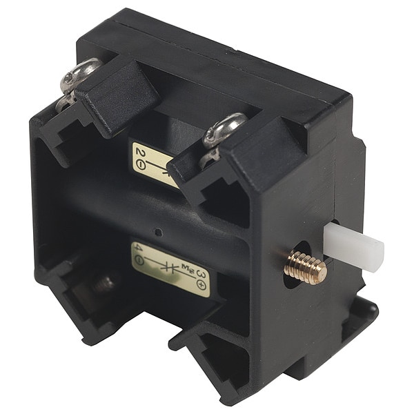 Bloque de contacto Schneider Electric, negro, 2NA, 30 mm - 9001KA55