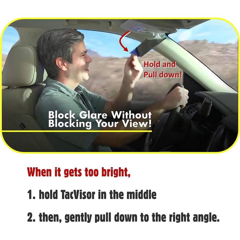 Bell + Howell Tac Visor - The Glare Blocker for Day and Night - 2092