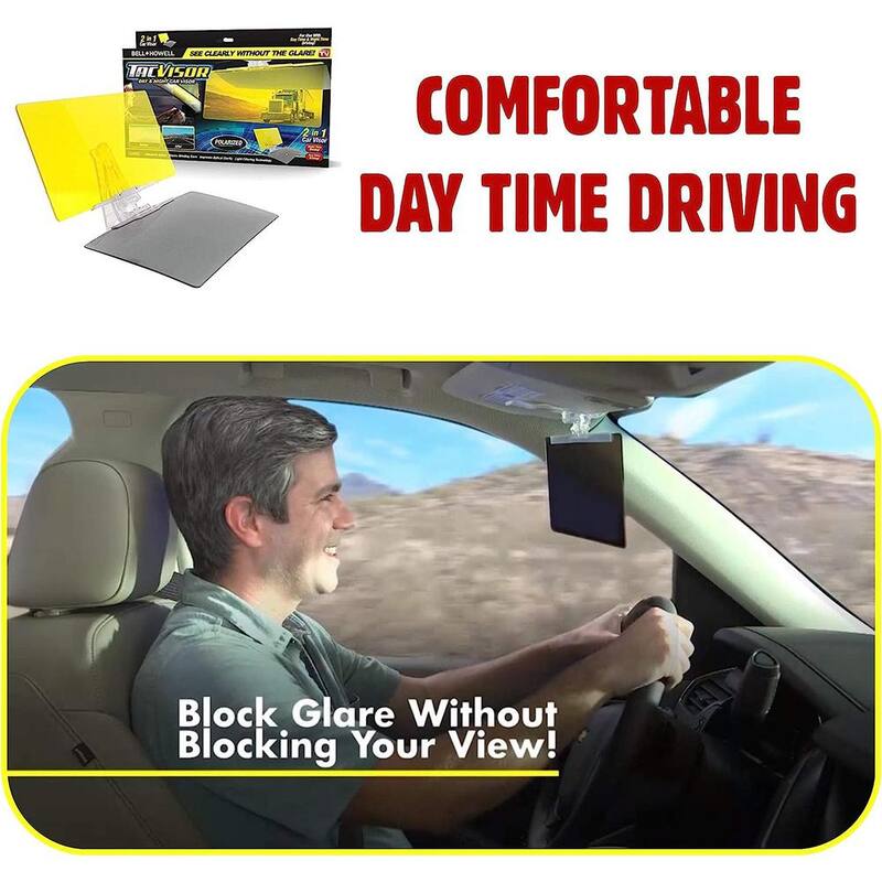 Bell + Howell Tac Visor - The Glare Blocker for Day and Night - 2092