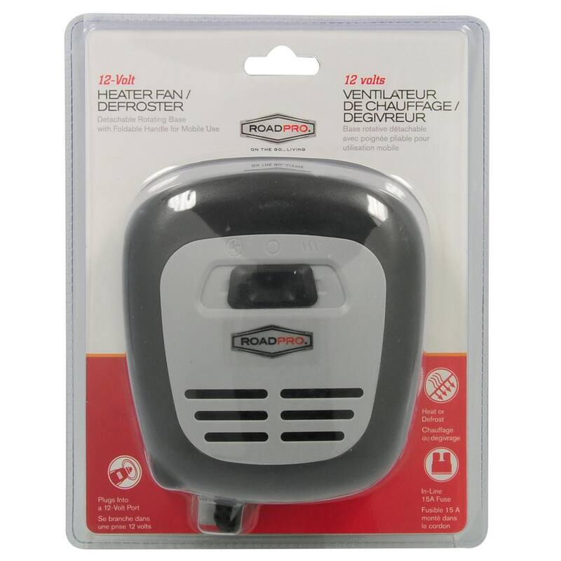 RoadPro 12-Volt Heater Fan and Defroster - RPAT859