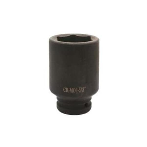 Big Roc Tools Big Roc Tools IDS34158 1.62 in.; 0.75 in. Dr Cr-Mo Air Deep Impact Socket - IDS34158