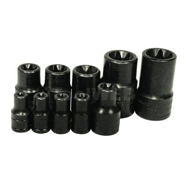 K-Tool International K Tool International KTI22678 Socket E8 .25 Drive Impact External Torx - KTI22678