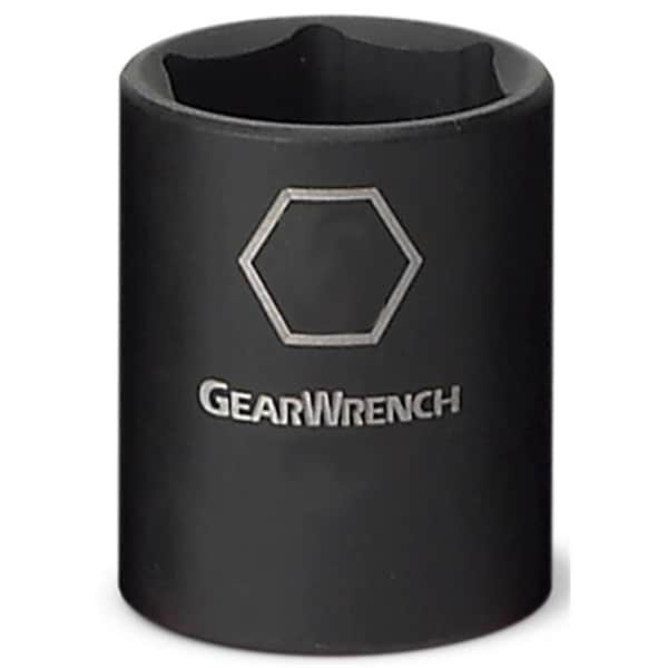 Kd Tools Standard Impact Socket, 3/8" Drive 6 Point 9/16" - KDT84304N