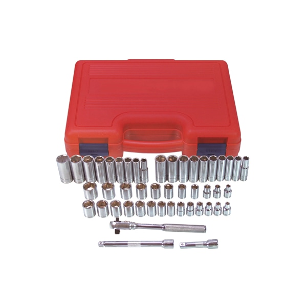 K-Tool International 3/8" Drive SAE, Metric, 47 pcs - KTI-22047